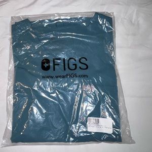 Figs Catarina One Pocket Scrub Top- Hydrogreen